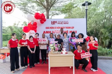 CHÚC MỪNG KỶ NIỆM NGÀY THÀNH LẬP ANH NGỮ HUỆ MAI